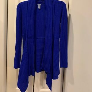 Royal blue cardigan